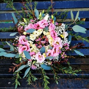 Pink Remembrance Wreath
