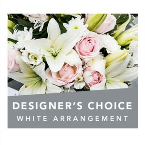 Designer's Choice White Arrangement