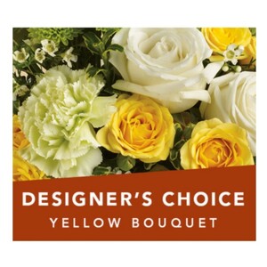 Designers Choice Yellow Bouquet