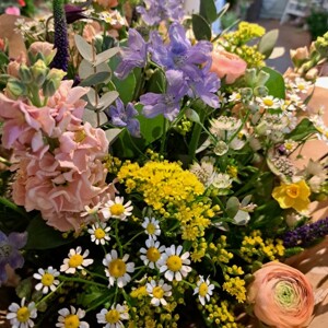 Colourful Pastel Spring Hand Tied 
