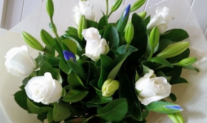 Blue And White Bouquet