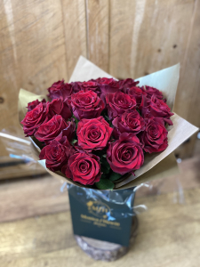 Solid Red Rose Bouquet