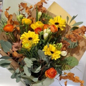 Orange And Yellow Bouquet 