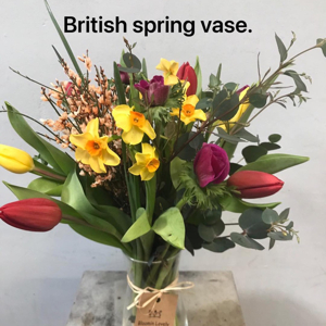 British Spring Vase