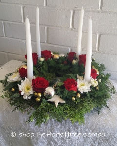 Wreath With Candles