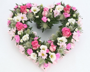 Open Heart Wreath