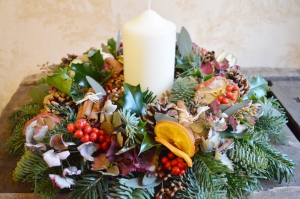 Traditional Table Wreath