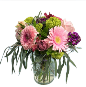 Pastel Posy Of Flowers