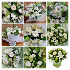 White and Green Bouquet