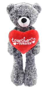Grey Love Bear