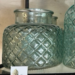 Blue Glass Vase