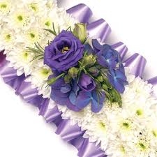 Lavender & White Cross