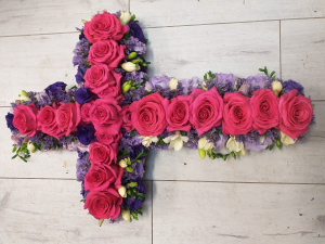 Beautiful Floral Cross