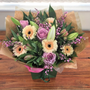 Lily, Rose & Gerb Bouquet
