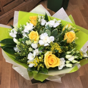Yellow And White Bouquet