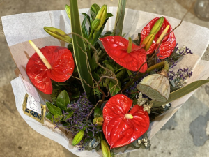 Anthurium & Lilies