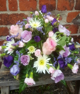 Pink And Purple Posy