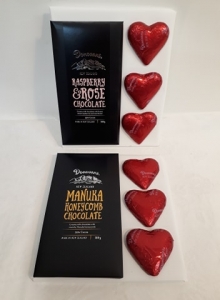 Chocolate Hearts And Bar