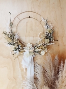 Neutral Dried Wreath