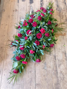 Rose And Carnation Casket