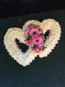 Two Massed Open Hearts -