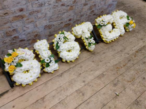 Floral Letters - Massed -