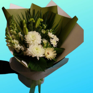 White & Green Bouquet