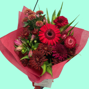 Red Palette Posy