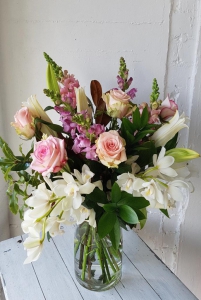 Bouquet In Vase