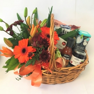 Gourmet Gift Basket And F