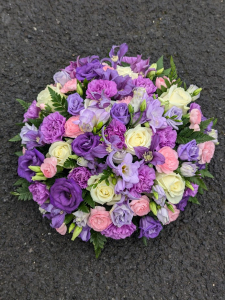 Purple, Lilac, Pink Round