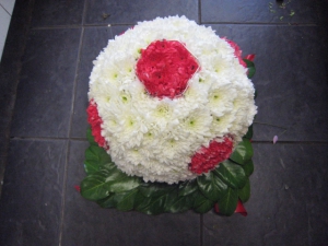 Football Funeral Tribute