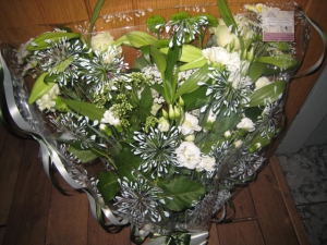 White & Green Bouquet