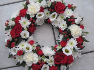 16 Inch Funeral Wreath