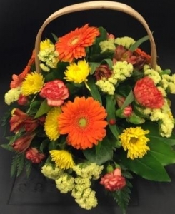 Orange And Yellow Basket