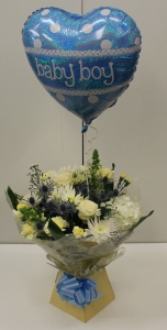 Baby Flowers With Balloon