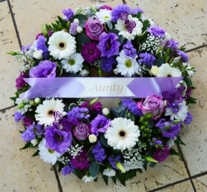 Shades Of Purple Wreath