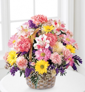 Basket Of Cheer™ Bouquet