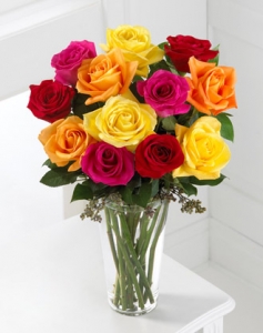 Bright Spark™ Rose Bouquet