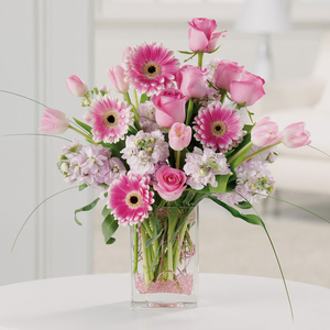 Lovely Pinks In Vase