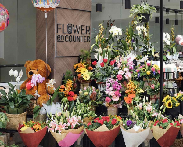 Flower En Counter