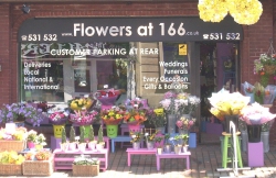 Flowers at 166