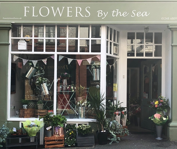 Flowers by the Sea