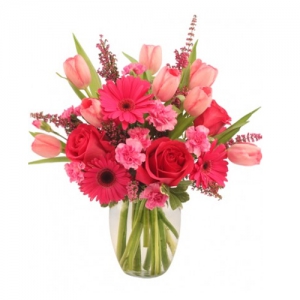  Order Sweet Pink flowers