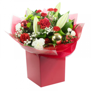 Christmas Cheer Hand Tied