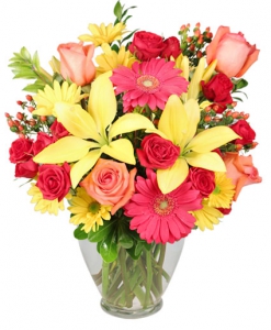  Order Happy Vase flowers