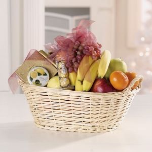 Fruit And Gourmet Basket