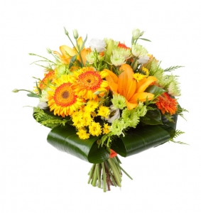  - Bouquet of yellow flowers
