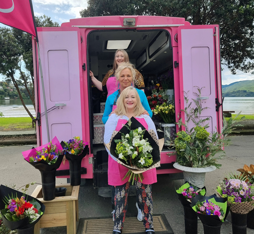 The Pink Flower Truck